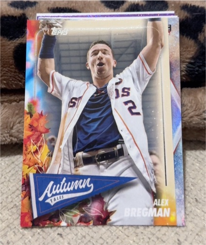 2024 Topps Update #AT-6 Alex Bregman Autumn Tales — front