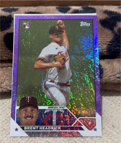 2023 Topps Update #US54 Brent Headrick — front