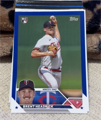 2023 Topps Update #US54 Brent Headrick — front