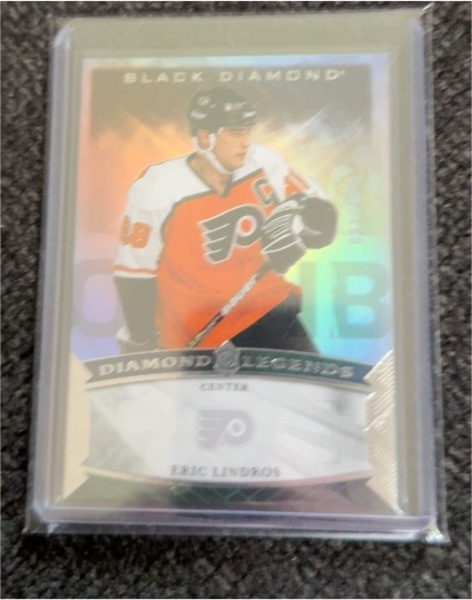 2023-24 Upper Deck Black Diamond Diamond Legends #BDL-EL Eric Lindros — front