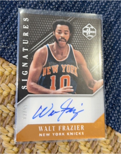 2015-16 Panini Limited Signatures #LS-WF Walt Frazier — front