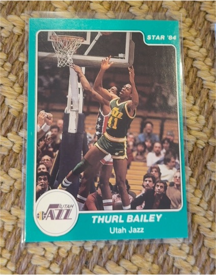 1983-84 Star #135 Thurl Bailey — front