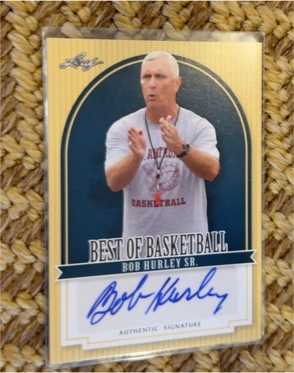2012 Leaf Best of Basketball #BH1 Bob Hurley Sr. — front