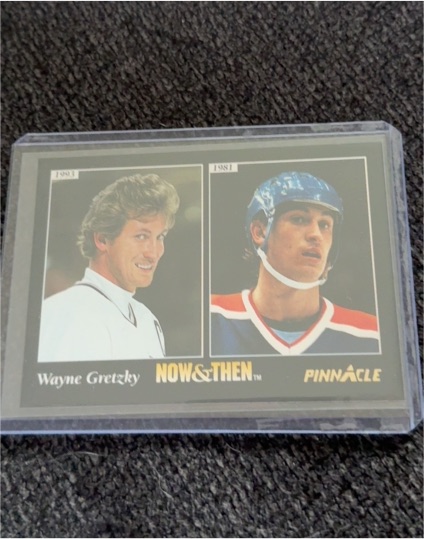 1993-94 Pinnacle #237 Wayne Gretzky Now & Then — front
