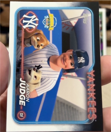 2024 Topps Update #PP-2 Aaron Judge Paw Patrol — front