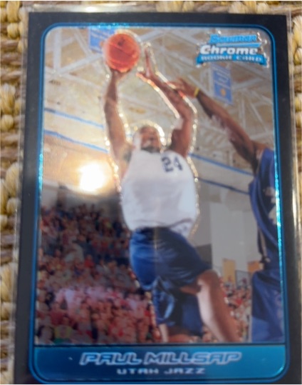 2006 Bowman Chrome #120 Paul Millsap — front