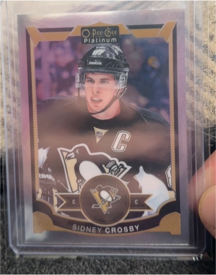 2015-16 O-Pee-Chee Platinum #1 Sidney Crosby — front