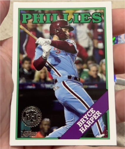2023 Topps Update #88US-38 Bryce Harper — front