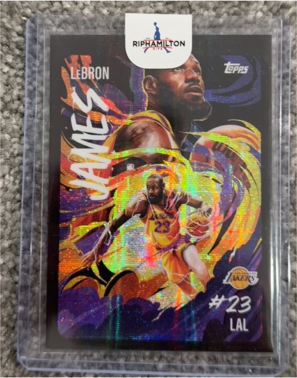 2022 Topps LeBron James #JAMES — front