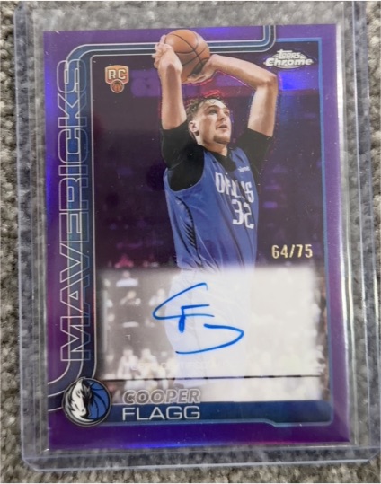 2025-26 Topps Chrome #TCAR-CF Cooper Flagg — front