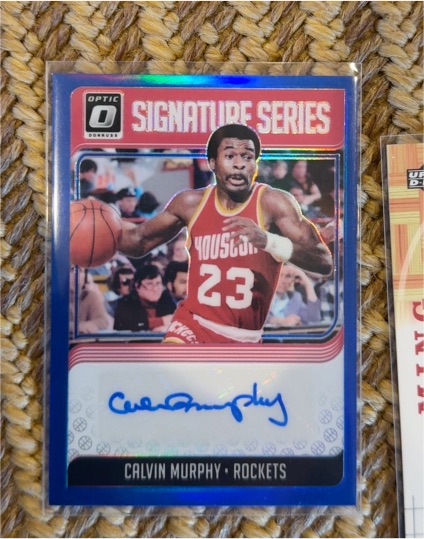 2018-19 Panini Donruss Optic Signature Series #SG-CMY Calvin Murphy — front