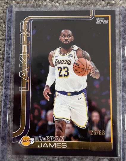 2025-26 Topps #150 LeBron James — front