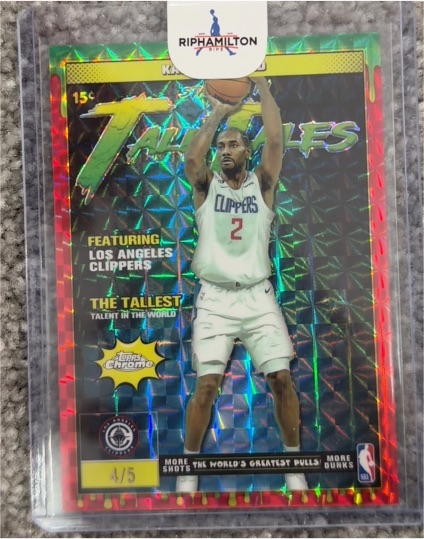 2025-26 Topps Chrome #TT-8 Kawhi Leonard Tall Tales — front
