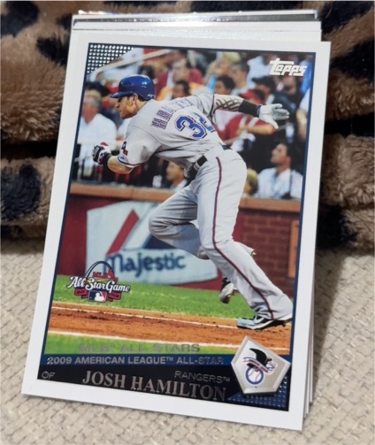 2009 Topps Update & Highlights #UH157 Josh Hamilton — front