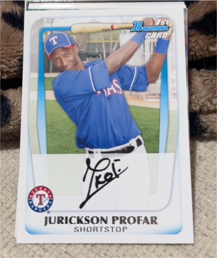 2011 Bowman Prospects #BP82 Jurickson Profar — front