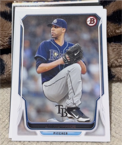 2014 Bowman #209 David Price — front
