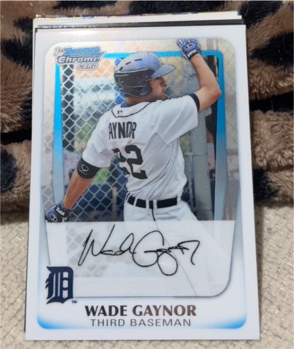 2011 Bowman Chrome Prospects #BCP70 Wade Gaynor — front