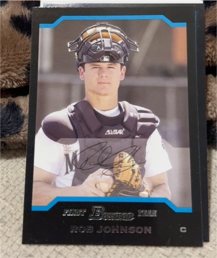 2004 Bowman Draft Picks & Prospects #BDP53 Rob Johnson — front
