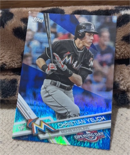 2017 Topps Opening Day #99 Christian Yelich — front