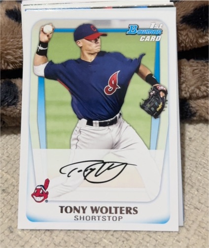 2011 Bowman Prospects #BP98 Tony Wolters — front