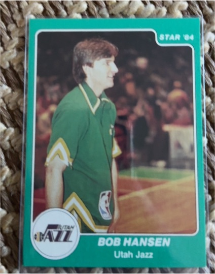 1983-84 Star #142 Bob Hansen — front