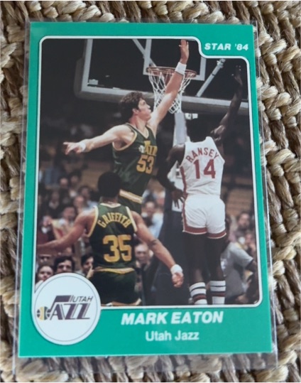 1983-84 Star #138 Mark Eaton — front
