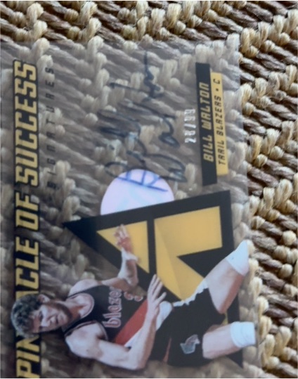 1993 Pinnacle of Success #3 Bill Walton — front