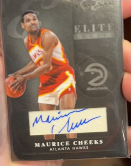 1990 Elite Series #6 Maurice Cheeks — front