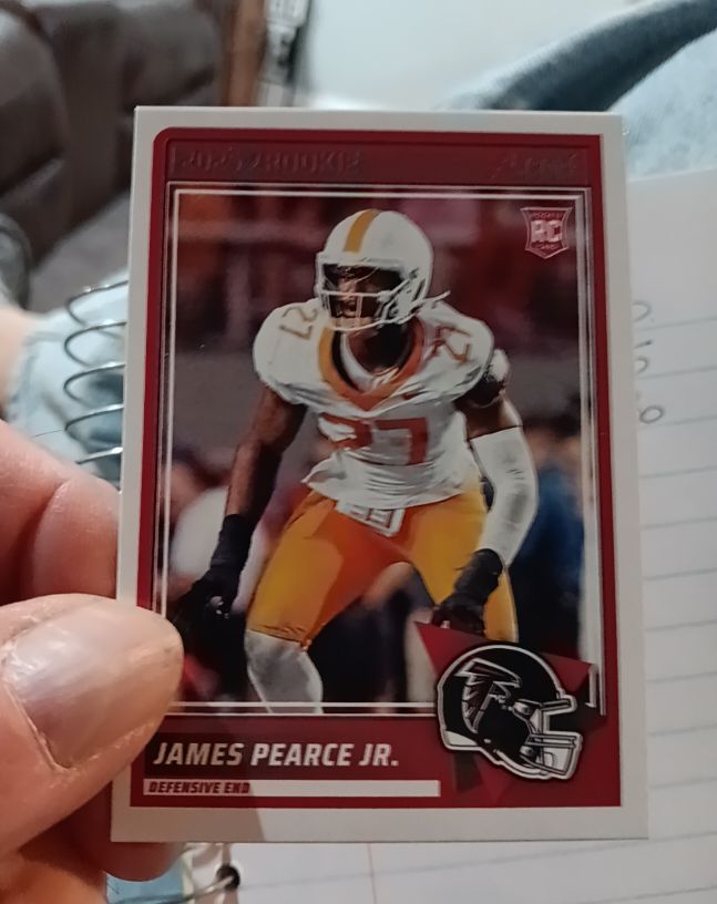 2025 Panini Score #26 James Pearce Jr. — front