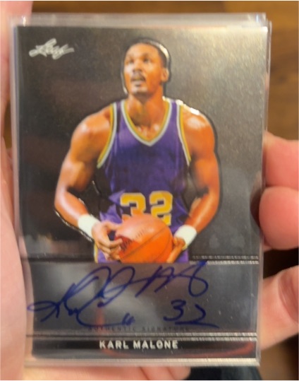 2012 Leaf Metal Karl Malone — front