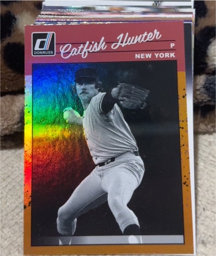 2023 Donruss Retro 1990 #275 Catfish Hunter — front