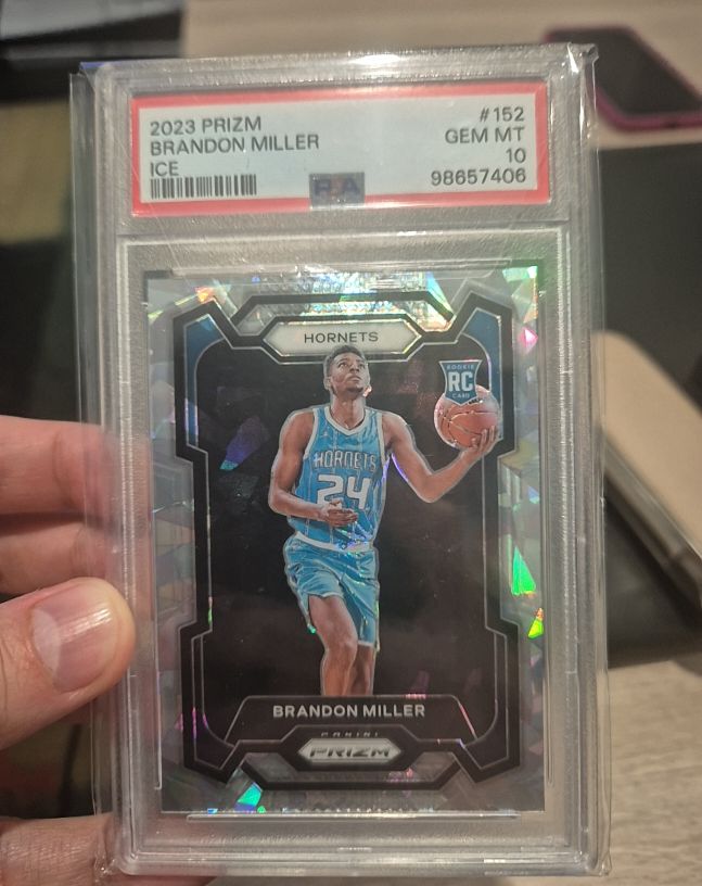 2023 Panini Prizm #152 Brandon Miller — front