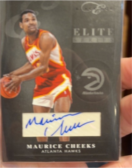2010-11 Elite Black Box #48 Maurice Cheeks — front