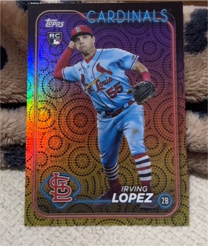 2024 Topps Series 2 #573 Irving Lopez — front