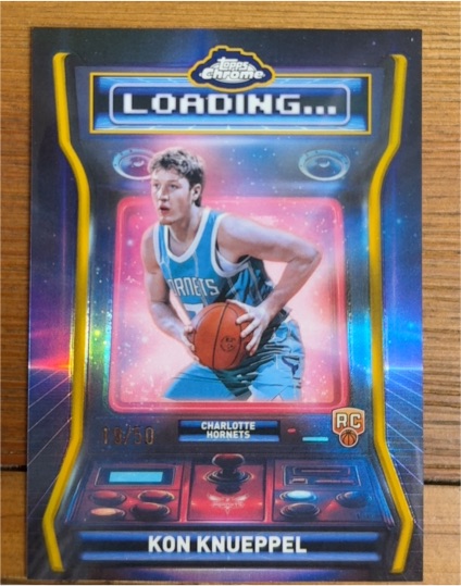 2025-26 Topps Chrome #LD-13 Kon Knueppel — front