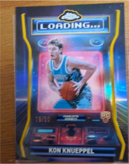 2025-26 Topps Chrome #LD-13 Kon Knueppel Loading — front