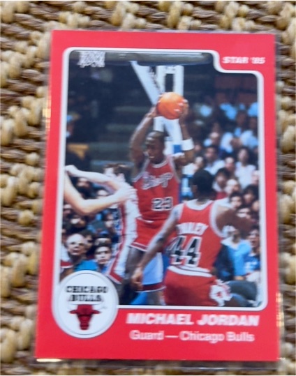 1984-85 Star #101 Michael Jordan — front
