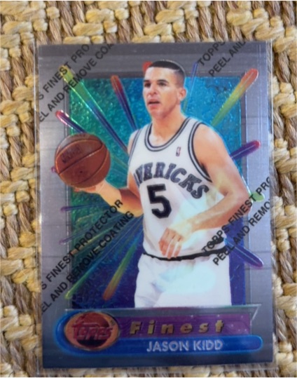 1994-95 Topps Finest #286 Jason Kidd — front