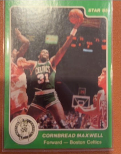 1984-85 Star #5 Cedric Maxwell — front