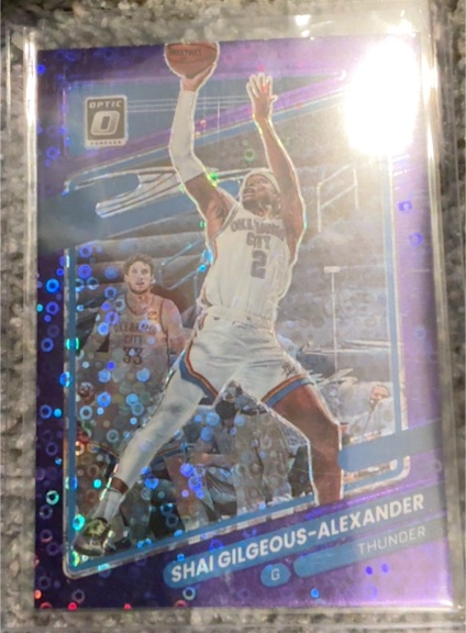 2021-22 Donruss Optic #147 Shai Gilgeous-Alexander — front
