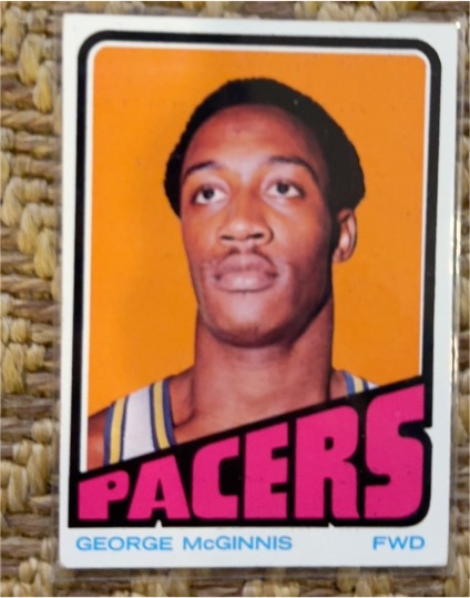1972 Topps #183 George McGinnis — front