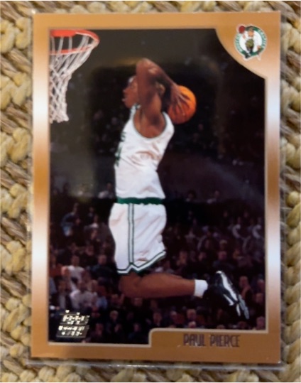 1998-99 Topps #135 Paul Pierce Rookie Card — front