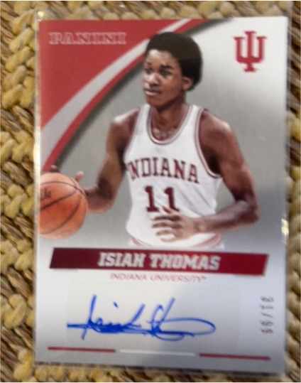 2016 Panini Indiana #11 Isiah Thomas — front
