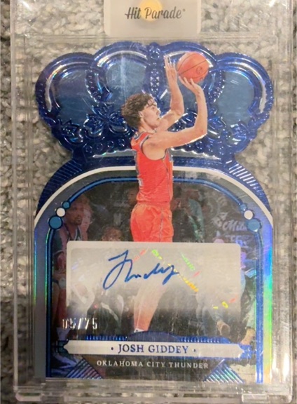 2022-23 Panini Crown Royale #CA-JGD Josh Giddey — front