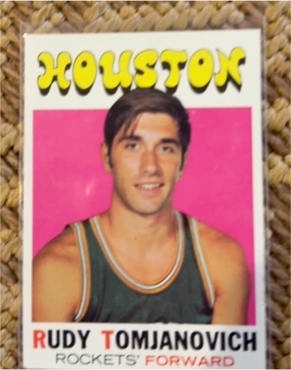 1971-72 Topps #91 Rudy Tomjanovich — front