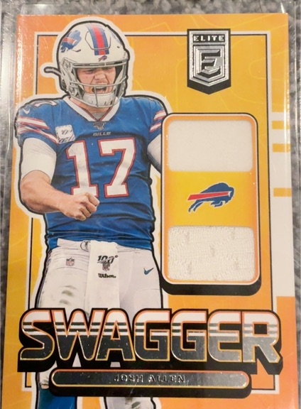 2020 Panini Donruss Elite Swagger #SW17 Josh Allen — front