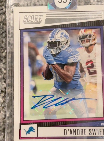 2022 Panini Score #88 D'Andre Swift — front
