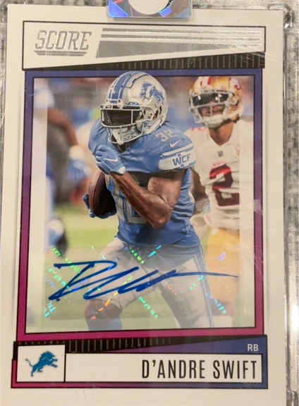 2022 Panini Score #88 D'Andre Swift — front