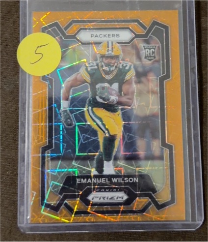 2023 Panini Prizm #335 Emanuel Wilson — front