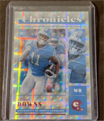 2023 Panini Chronicles Draft Picks #16 Josh Downs — front